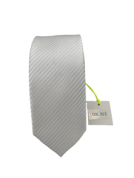 SLIM TIE S1-2 WHITE T/T